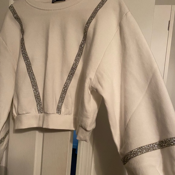 Zara Rhinestone Sweater - Picture 4 of 5